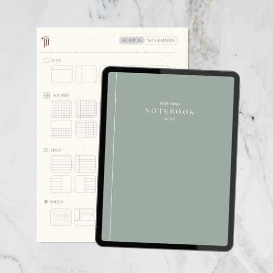 Digital Planner Nursing Theme