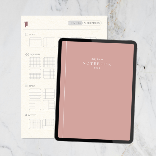 Digital Planner Engineering Theme